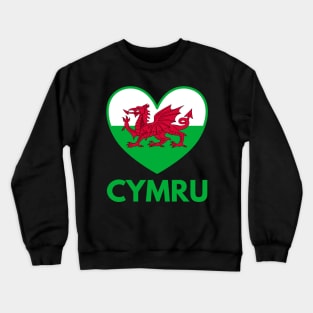 I Love Cymru Crewneck Sweatshirt